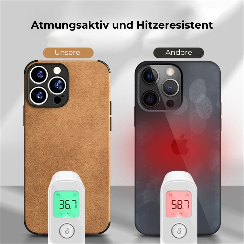 Skanto | Alcantara-Look iPhone Case – Elegant Protection for Your Device