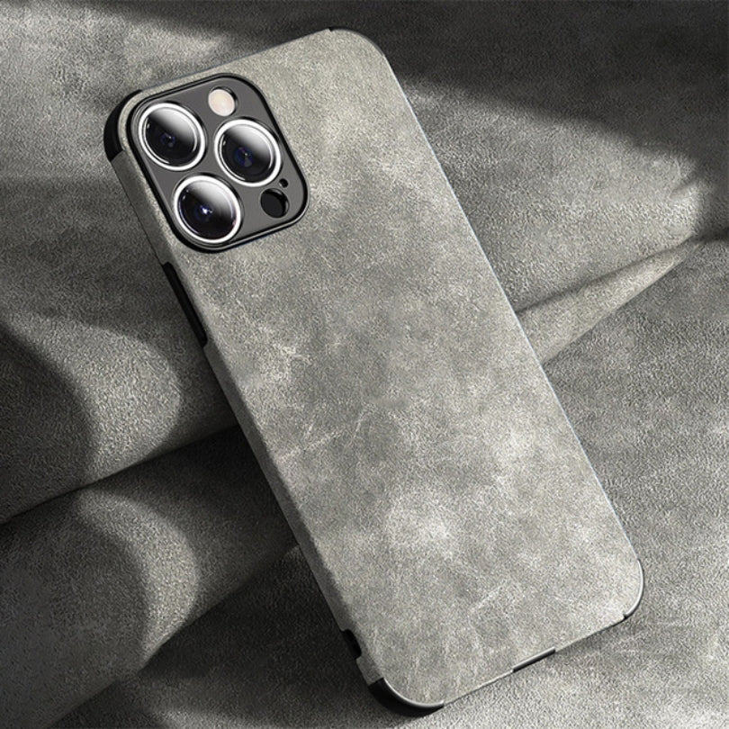 Skanto | Alcantara-Look iPhone Case – Elegant Protection for Your Device