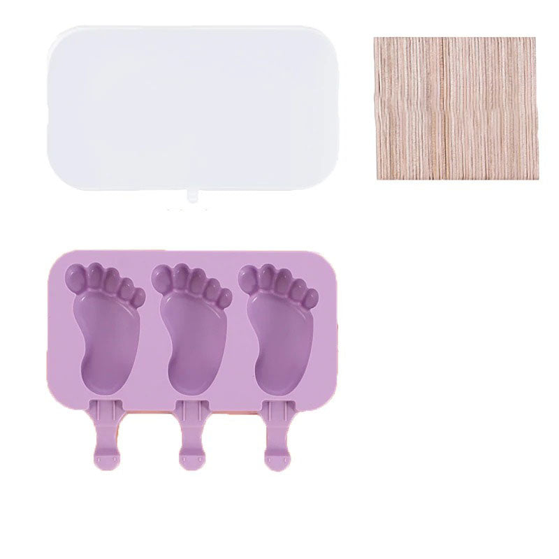Ice cream mold Popsicle molds with lid DIY homemade ice pop mold | Karnz