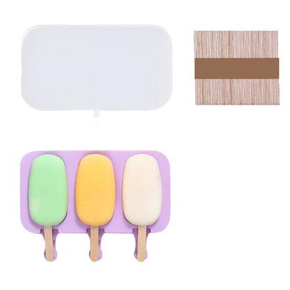 Ice cream mold Popsicle molds with lid DIY homemade ice pop mold | Karnz