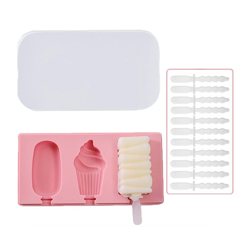 Ice cream mold Popsicle molds with lid DIY homemade ice pop mold | Karnz