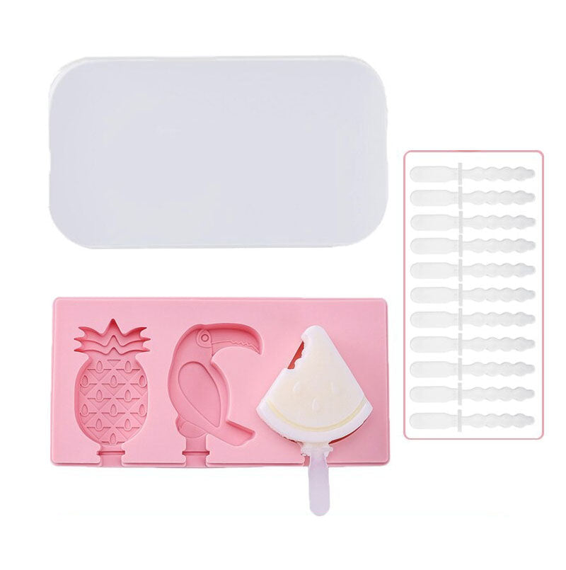 Ice cream mold Popsicle molds with lid DIY homemade ice pop mold | Karnz