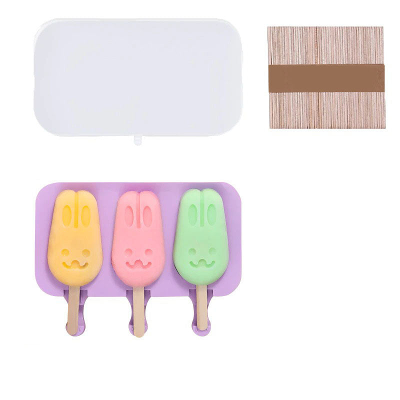 Ice cream mold Popsicle molds with lid DIY homemade ice pop mold | Karnz