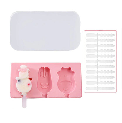Ice cream mold Popsicle molds with lid DIY homemade ice pop mold | Karnz