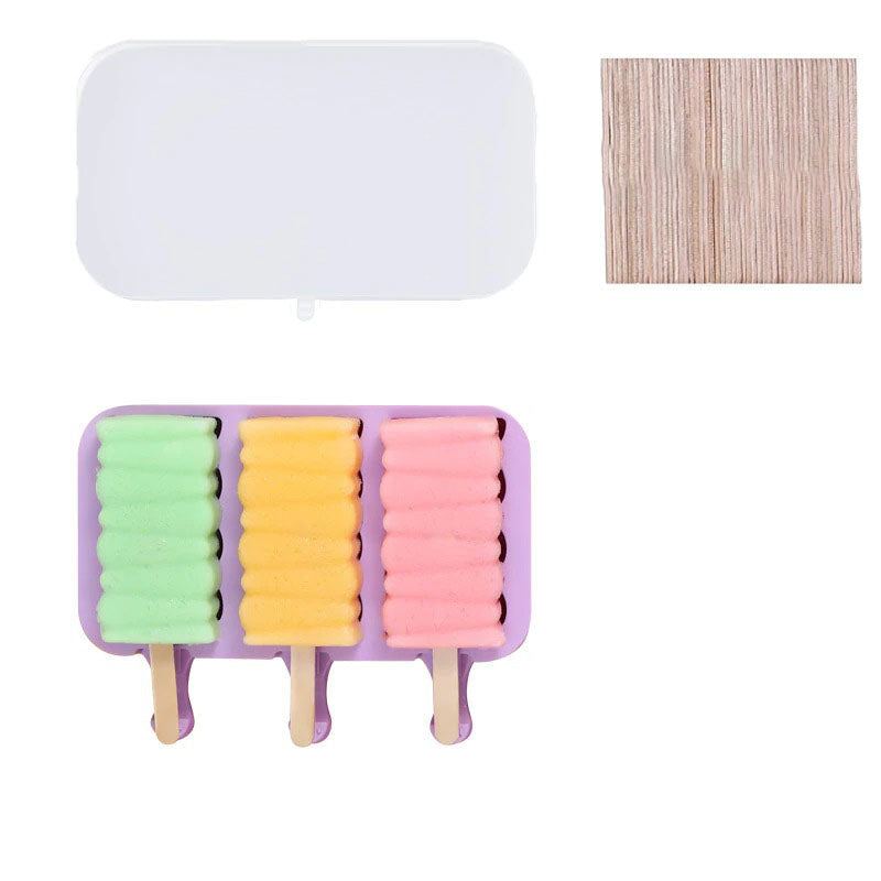 Ice cream mold Popsicle molds with lid DIY homemade ice pop mold | Karnz