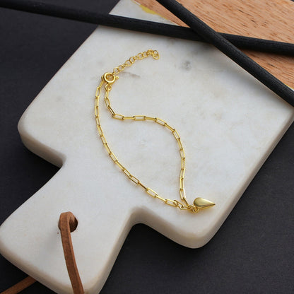 BowLift | Magnetic Heart Paperclip Chain Love Bracelet Set