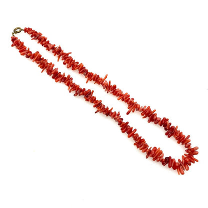 Vibrant Red Coral Necklace | Perfect Eye-Catcher for Your Style Bowlift