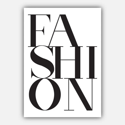Skanto | Set of 3 Black and White Art Prints with Fashion Quotes