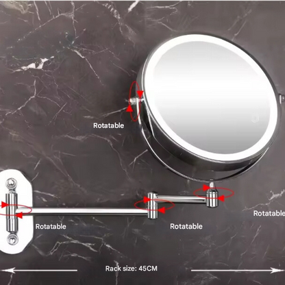 Skanto | Illuminated Makeup Mirror - LumiAura