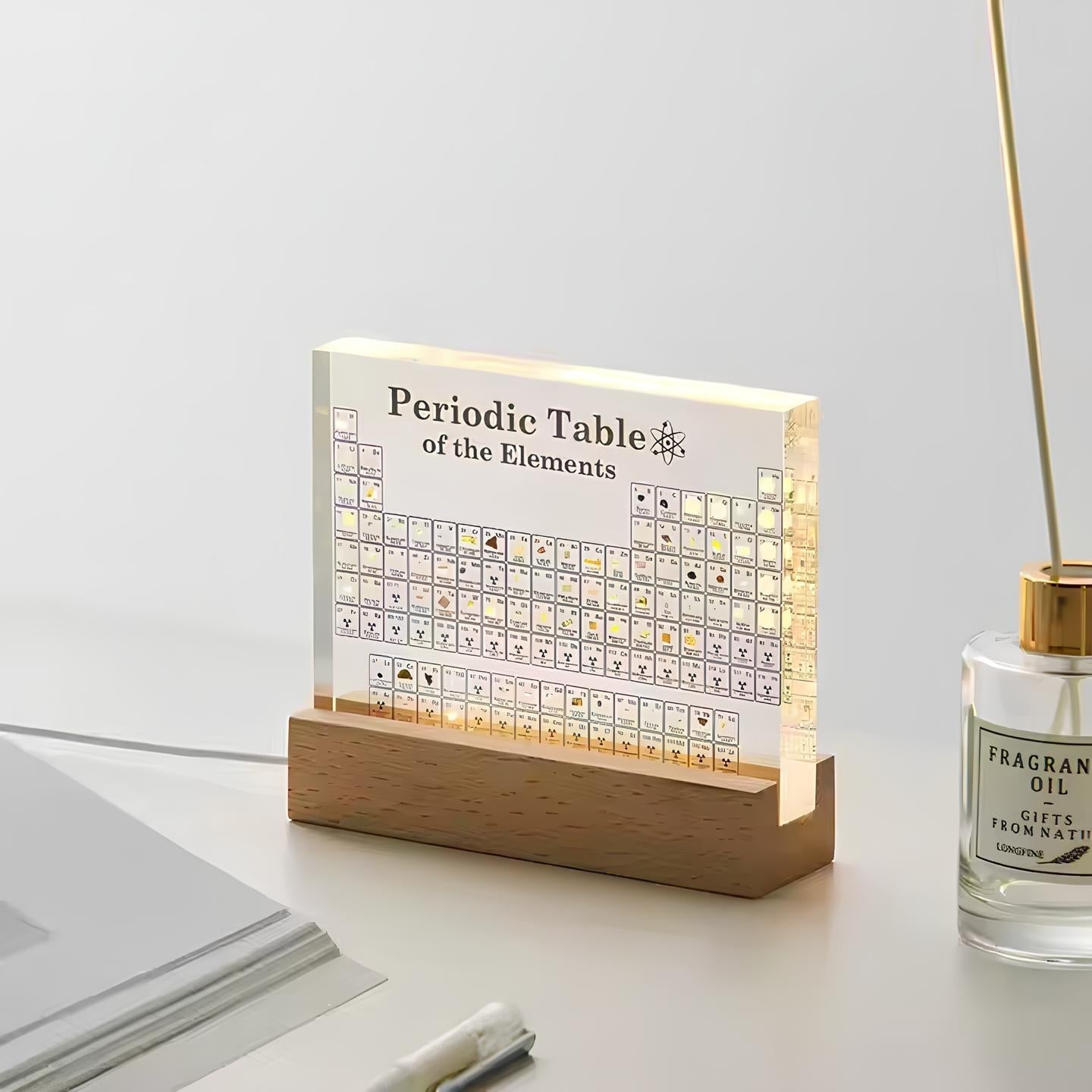 Skanto | Illuminated Periodic Table with Real Elements - Elementa