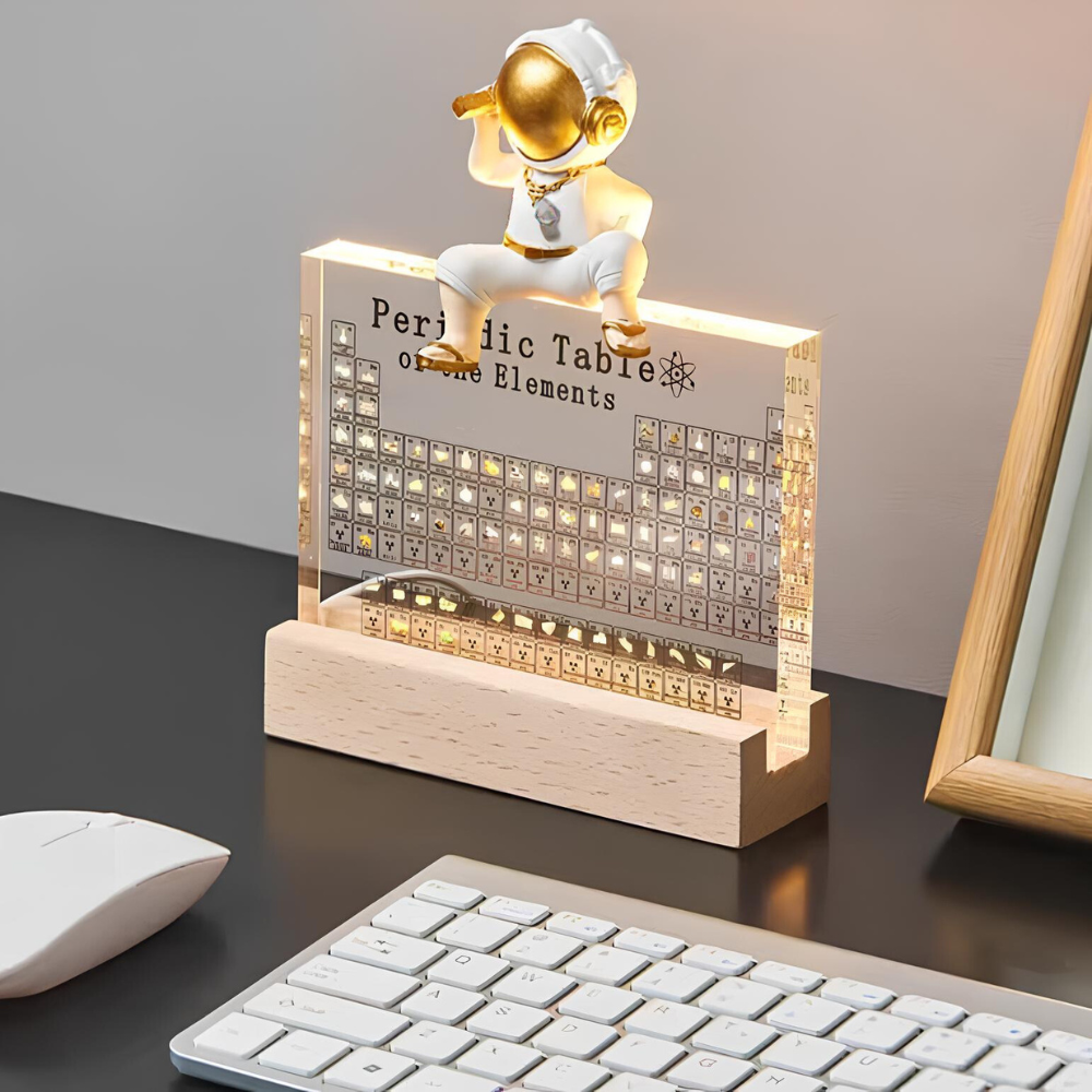 Skanto | Illuminated Periodic Table with Real Elements - Elementa