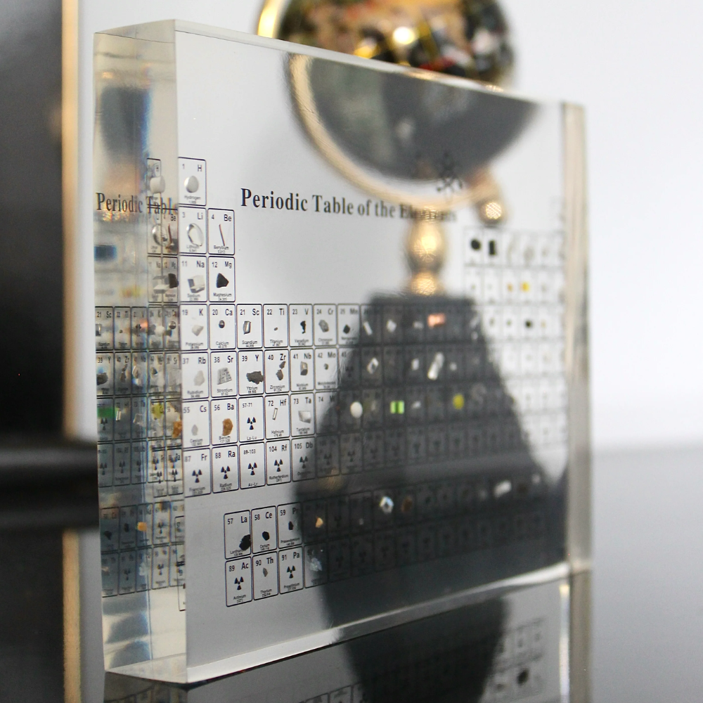 Skanto | Illuminated Periodic Table with Real Elements - Elementa