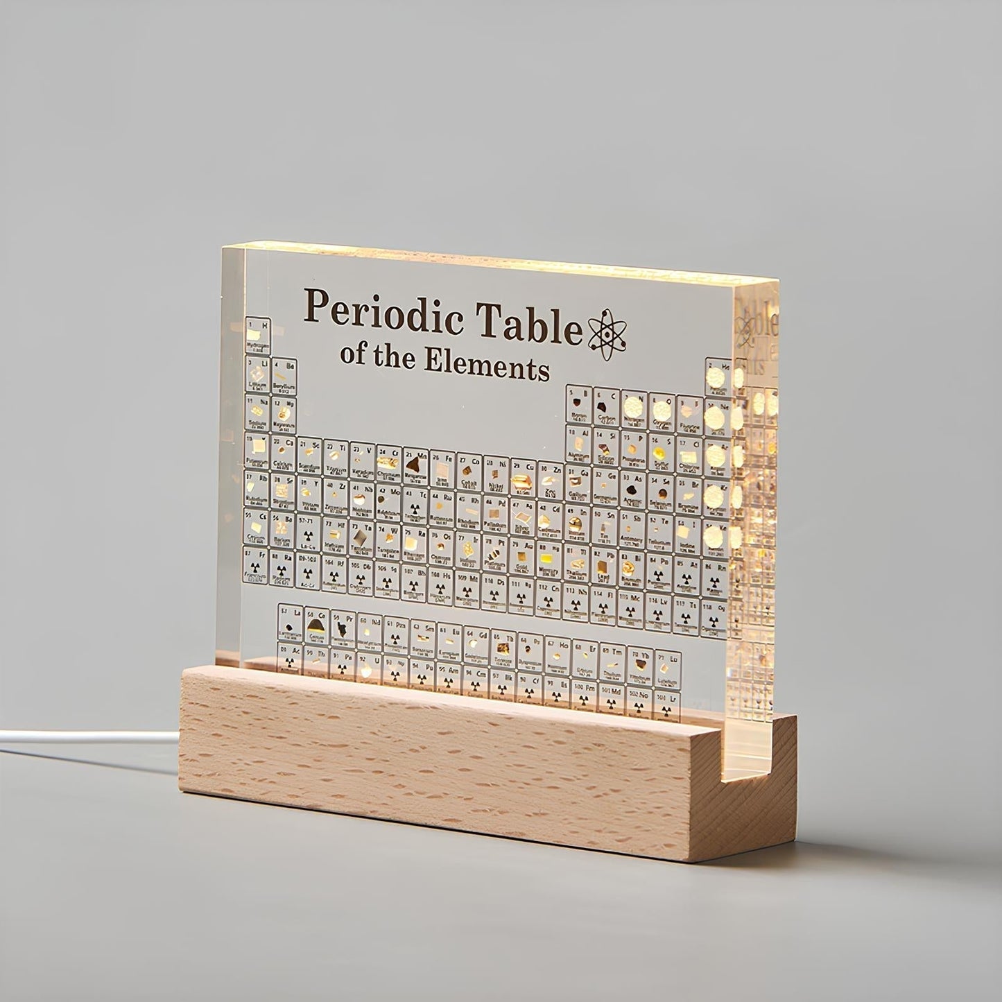Skanto | Illuminated Periodic Table with Real Elements - Elementa