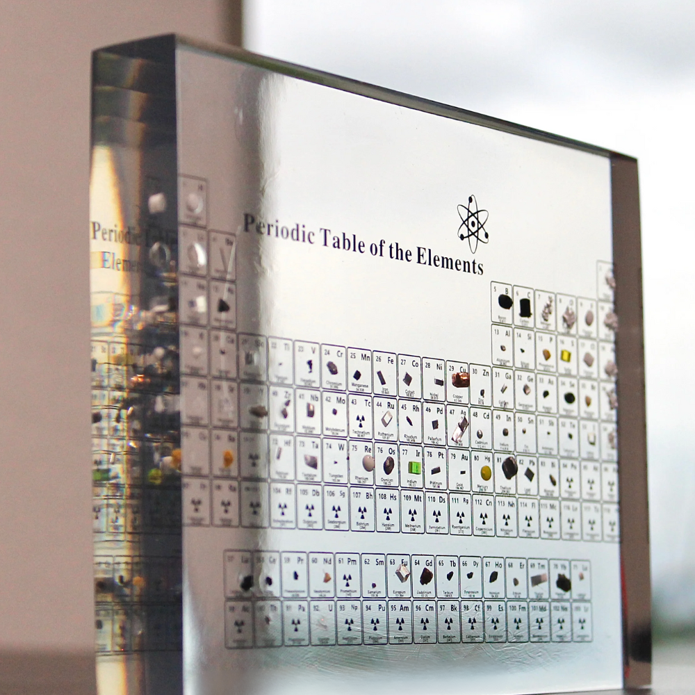 Skanto | Illuminated Periodic Table with Real Elements - Elementa
