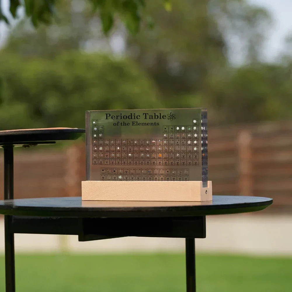 Skanto | Illuminated Periodic Table with Real Elements - Elementa