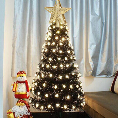Skanto | LED Snowflake Tree Topper | Magical Light and Rotating Effect | PVC