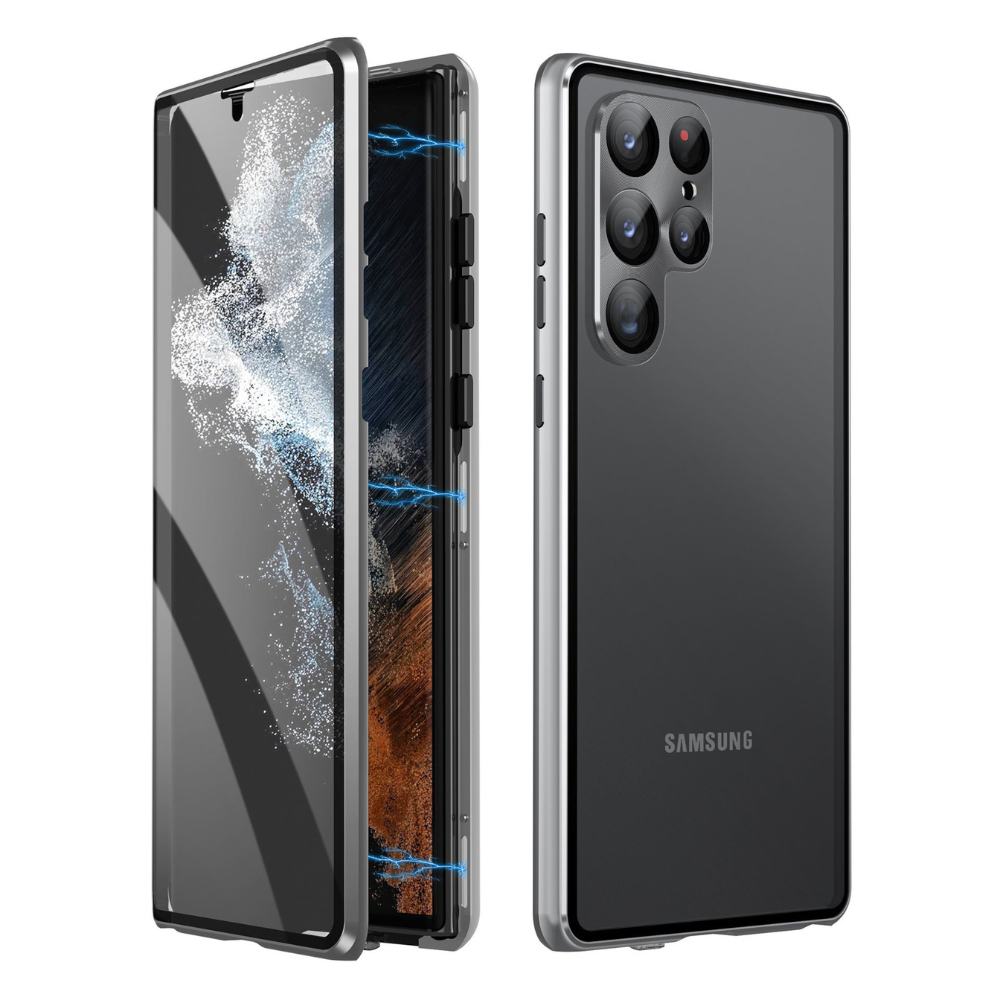 Skanto | Magnetic Privacy Glass Phone Case