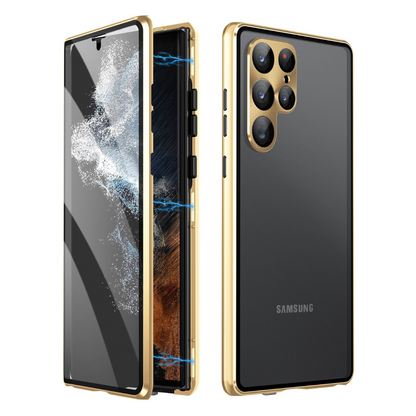 Skanto | Magnetic Privacy Glass Phone Case