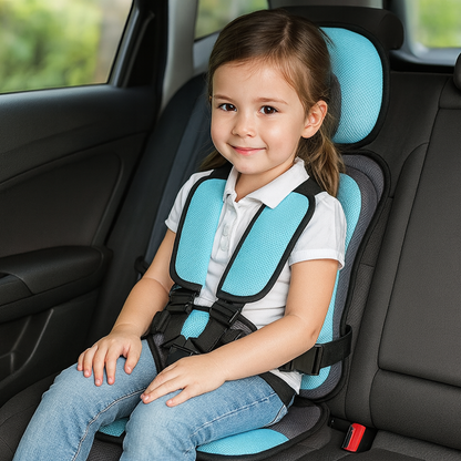 Skanto | Portable Car Seat Narrow Toddler Booster Travel Seat