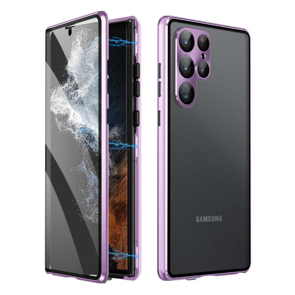 Skanto | Magnetic Privacy Glass Phone Case