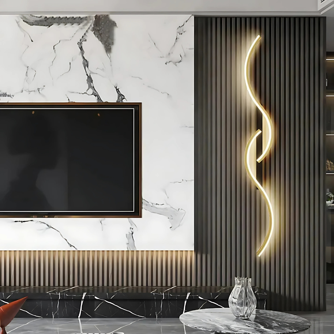 BowLift | LED Strip Lights Modern Wall Fixture