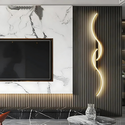BowLift | LED Strip Lights Modern Wall Fixture