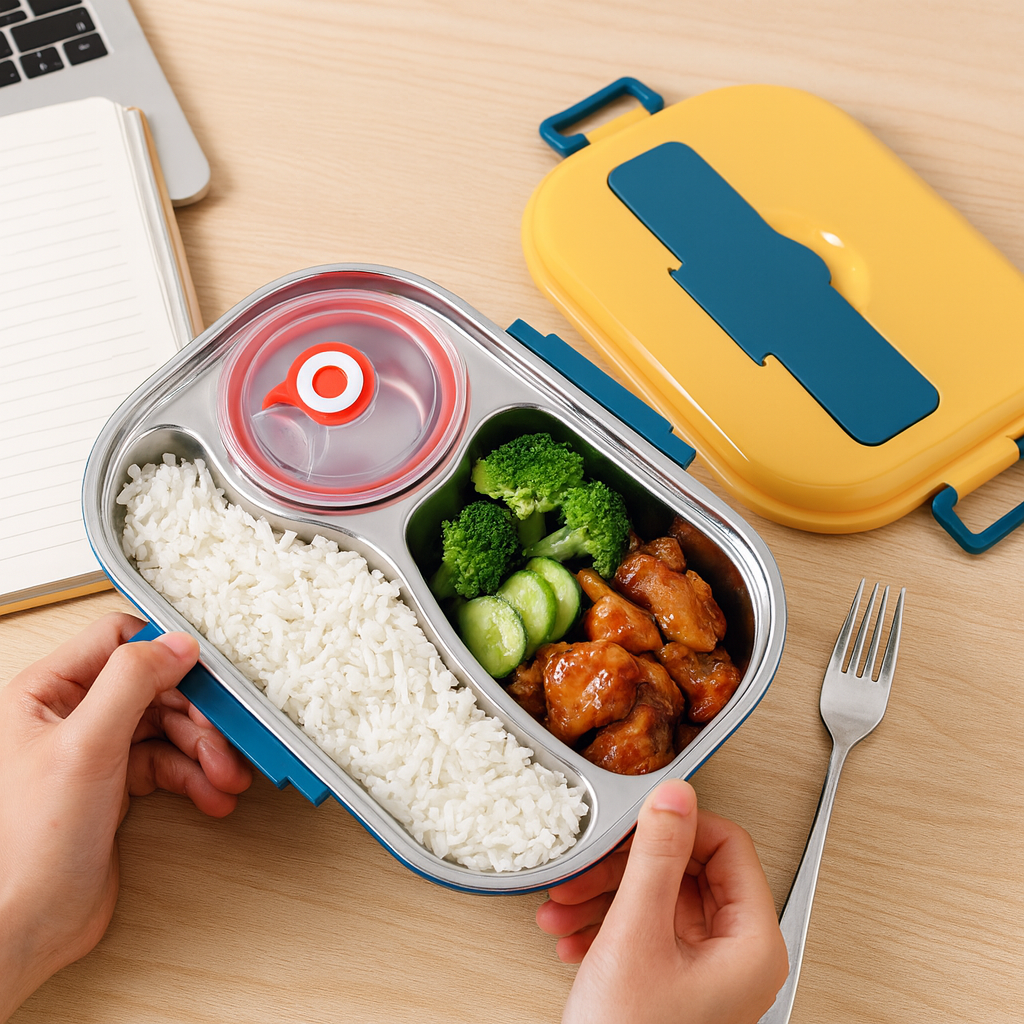 BowLift | Stainless Steel Bento Lunch Box Compartments