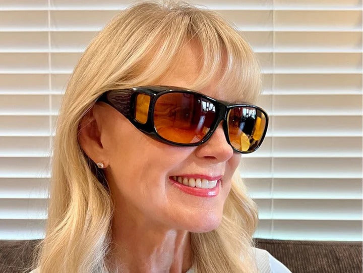 Night vision goggles with anti-glare technology