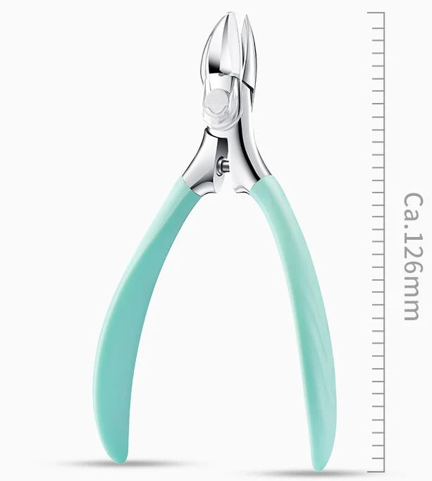 Senior Nail Clipper with Splash Guard – Ergonomic & Pain-Free for Thick or Ingrown Toenails | Brehn