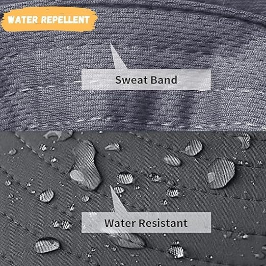 BowLift | Lightweight Breathable Cooling Sun Hat for Men with Dual Fan & Solar Power