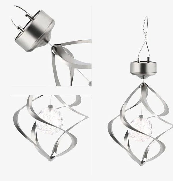 BowLift | LED Solar Wind Chime Light