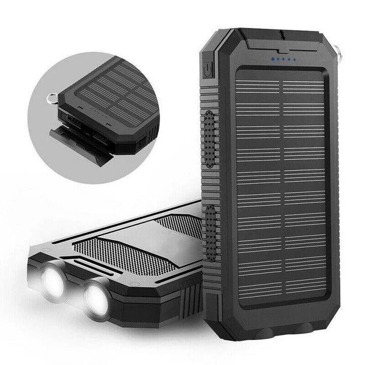 Skanto | 30 000mAh Solar Charger Waterproof Power Bank External