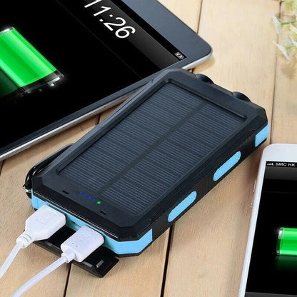 Skanto | 30 000mAh Solar Charger Waterproof Power Bank External