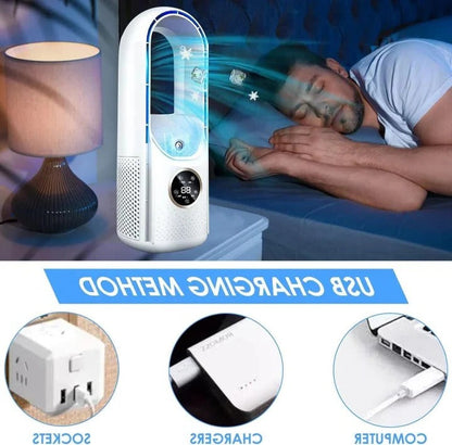 Bladeless, Silent, Portable Air Conditioner