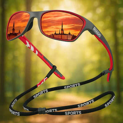 Polarizing outdoor sports sunglasses