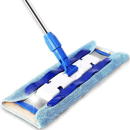 Skanto | Flat Mop with Reusable Washable Mop Pads