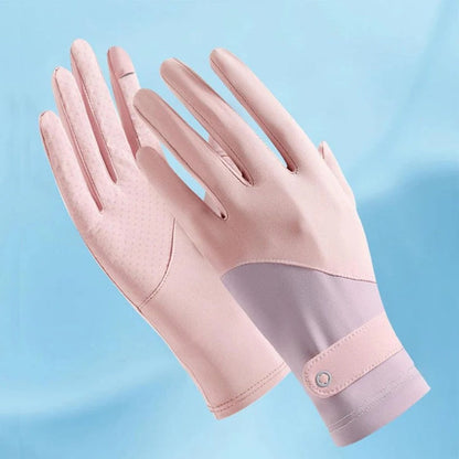BowLift | Womens Breathable UV Sun Protection Driving Gloves