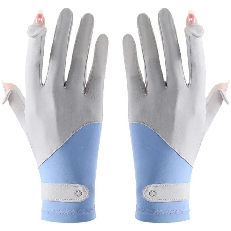 BowLift | Womens Breathable UV Sun Protection Driving Gloves