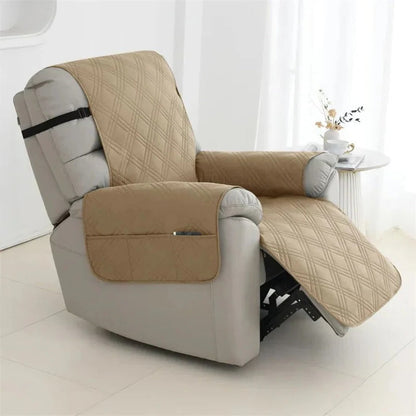 BowLift | Waterproof Quilted Recliner Arm Chair Slip Cover