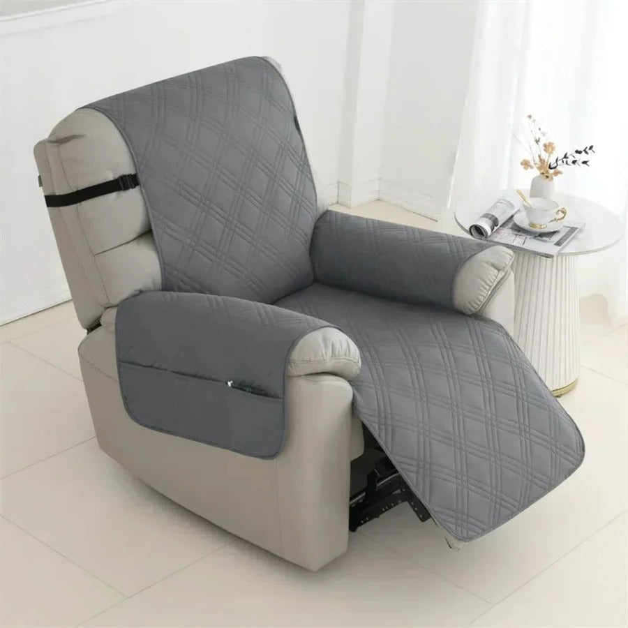 BowLift | Waterproof Quilted Recliner Arm Chair Slip Cover