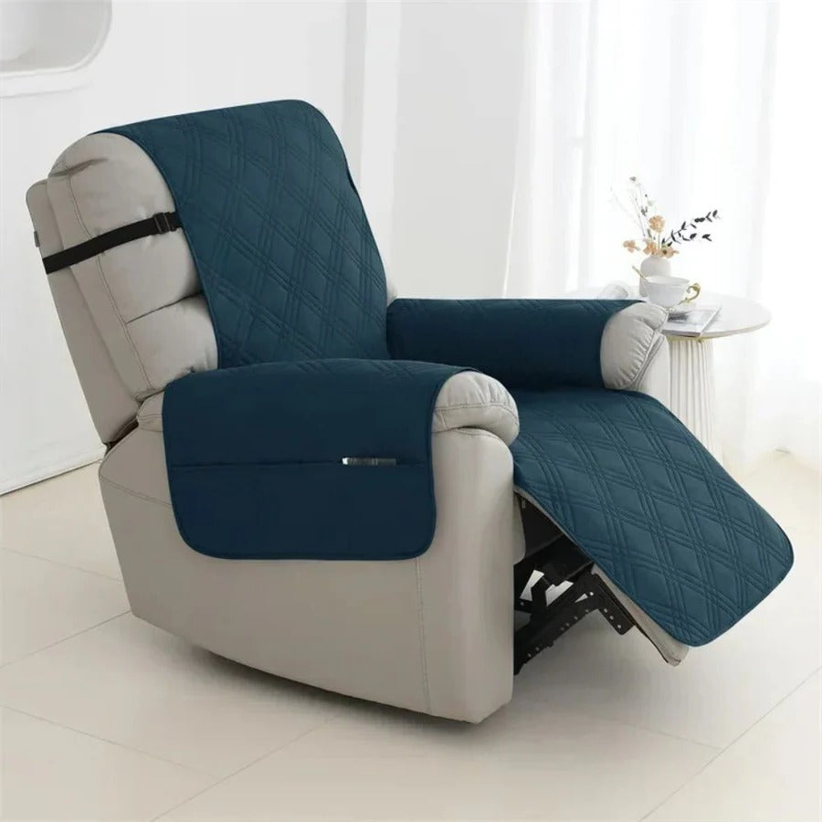 BowLift | Waterproof Quilted Recliner Arm Chair Slip Cover