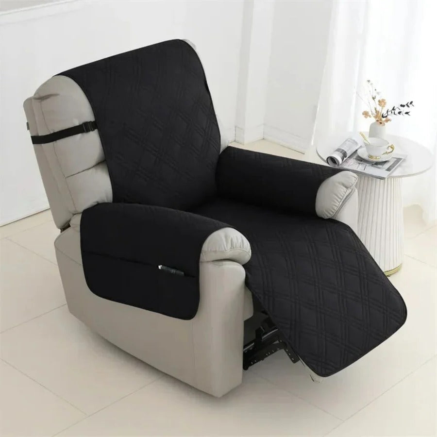 BowLift | Waterproof Quilted Recliner Arm Chair Slip Cover