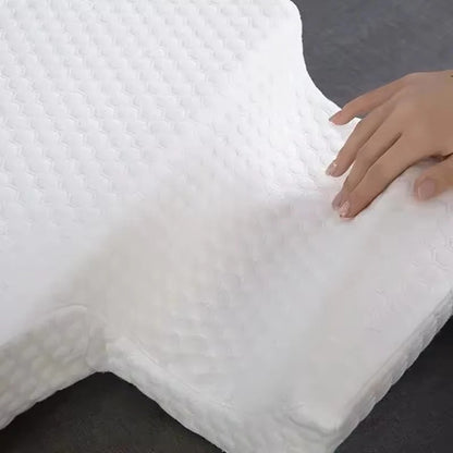 BowLift | Orthopedic Couple Pillow | Arm Tunnel Cuddle Design | Memory Foam