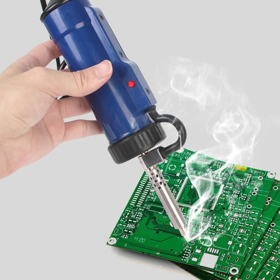 BowLift | Desoldering Machine, Tin Sucker, Automatic Electric Solder with 3 Suction Nozzles