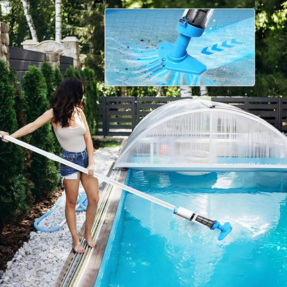 Skanto | Wireless Pool Cleaner, Rechargeable with Interchangeable Heads