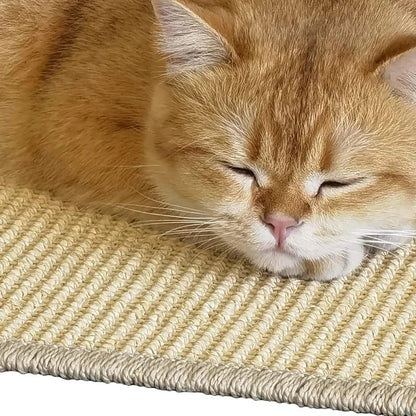 Skanto | Sisal Cat Scratching Mat, Durable Scratch Pad for Cats