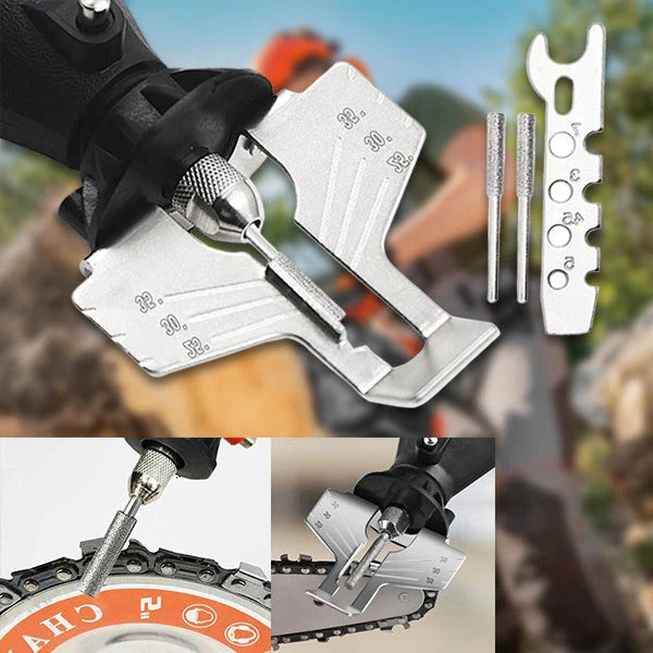 Skanto | Chainsaw Sharpener with Integrated Grinder
