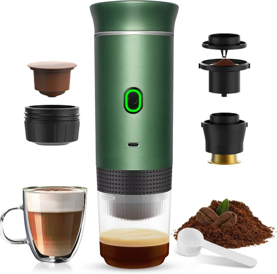 Skanto | Portable Coffee Maker for Espresso, Cappuccino, and Drip