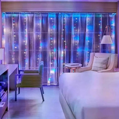 Skanto Skanto | Curtain LED Lights with Remote Control, USB Powered