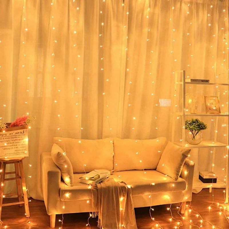 Skanto Skanto | Curtain LED Lights with Remote Control, USB Powered